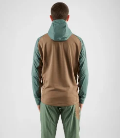 Trail Hooded Anorak Brown