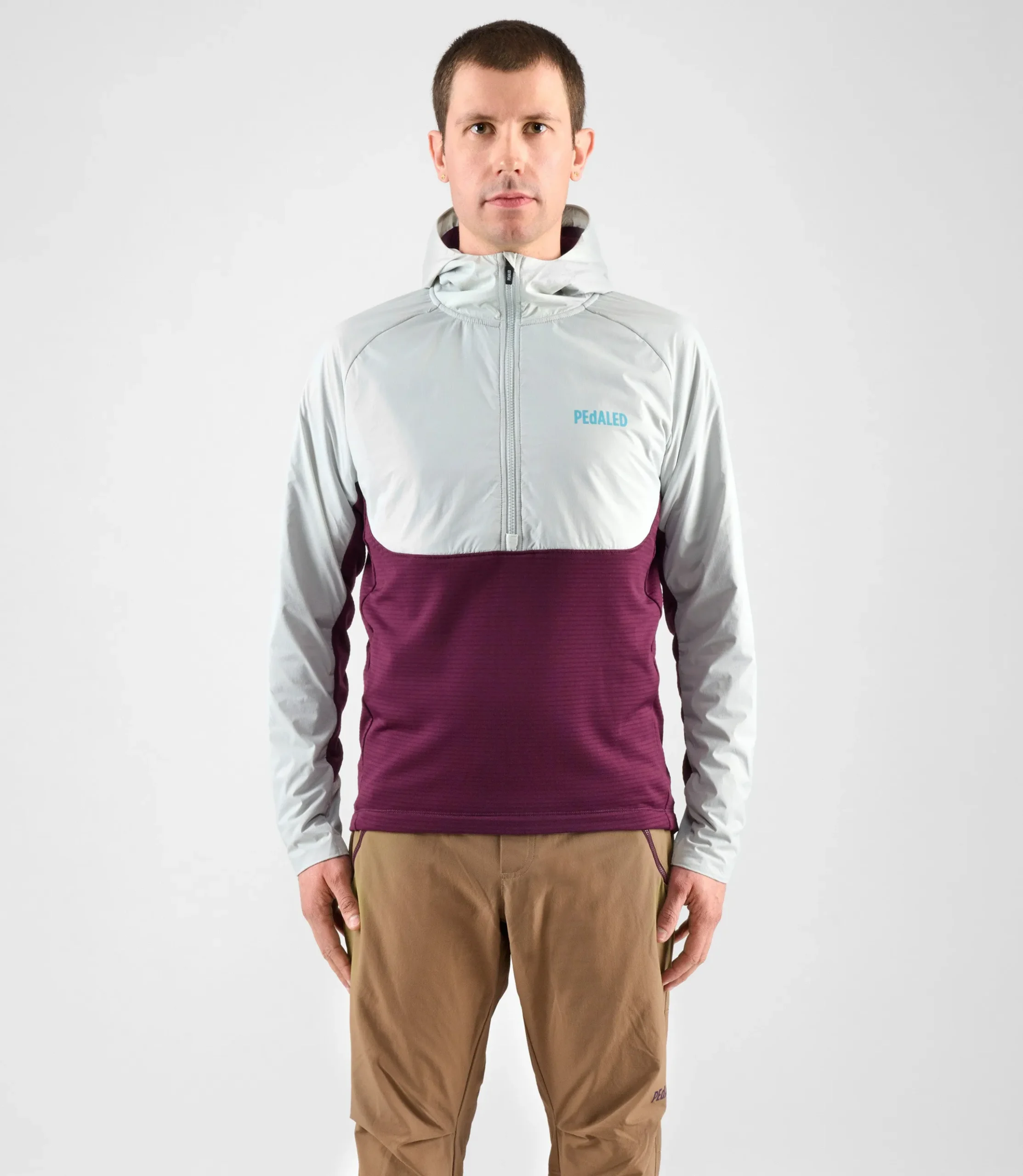 Trail Hooded Anorak Purple