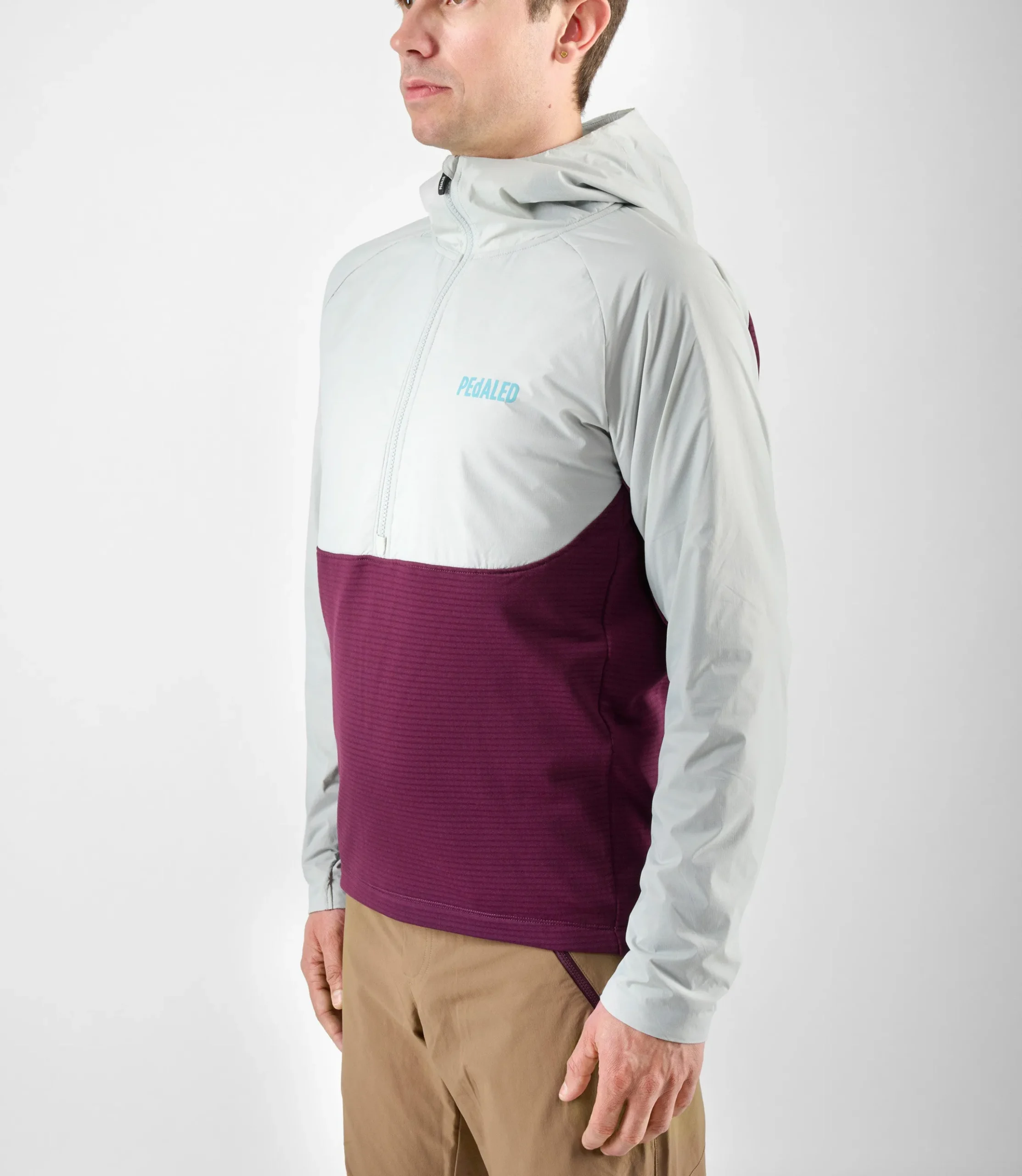 Trail Hooded Anorak Purple