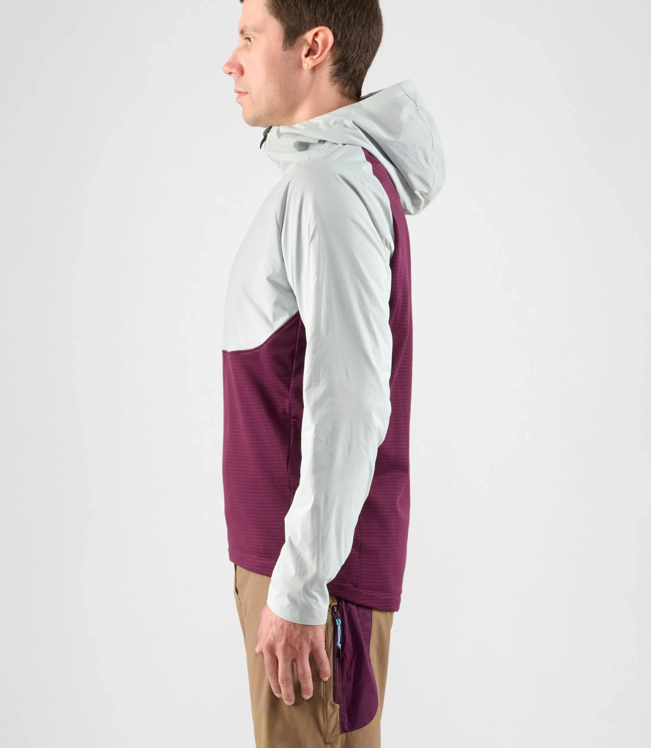 Trail Hooded Anorak Purple
