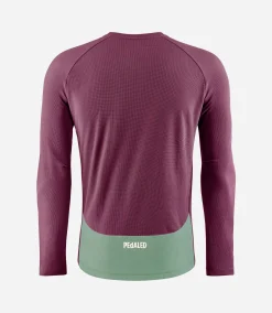 Trail Power Dry® Longsleeve Tee Purple