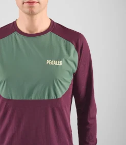 Trail Power Dry® Longsleeve Tee Purple