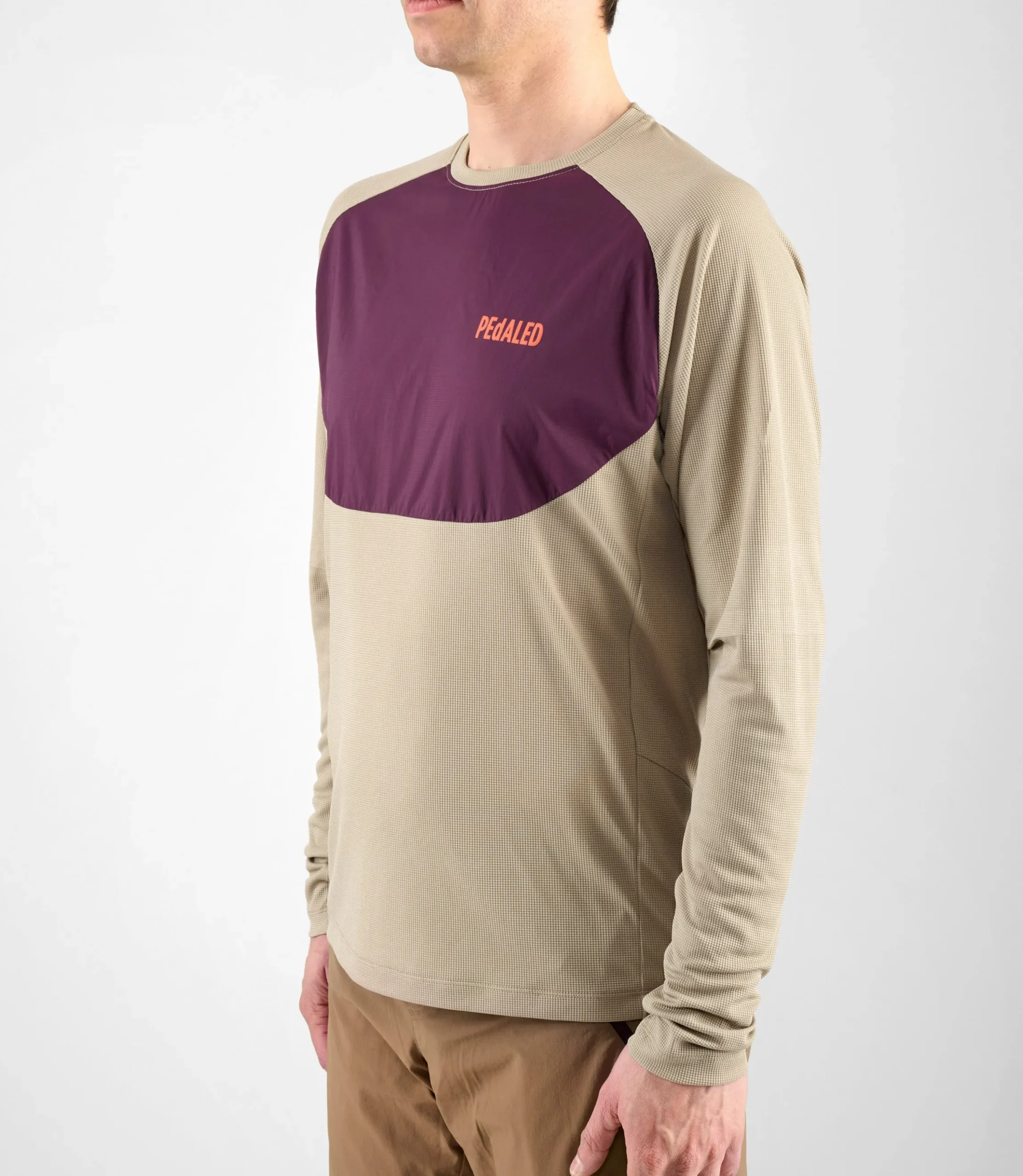 Trail Power Dry® Longsleeve Tee Beige