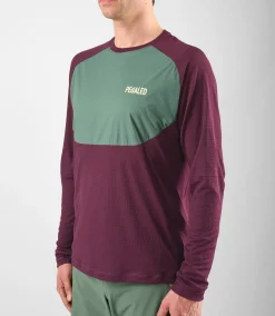 Trail Power Dry® Longsleeve Tee Purple