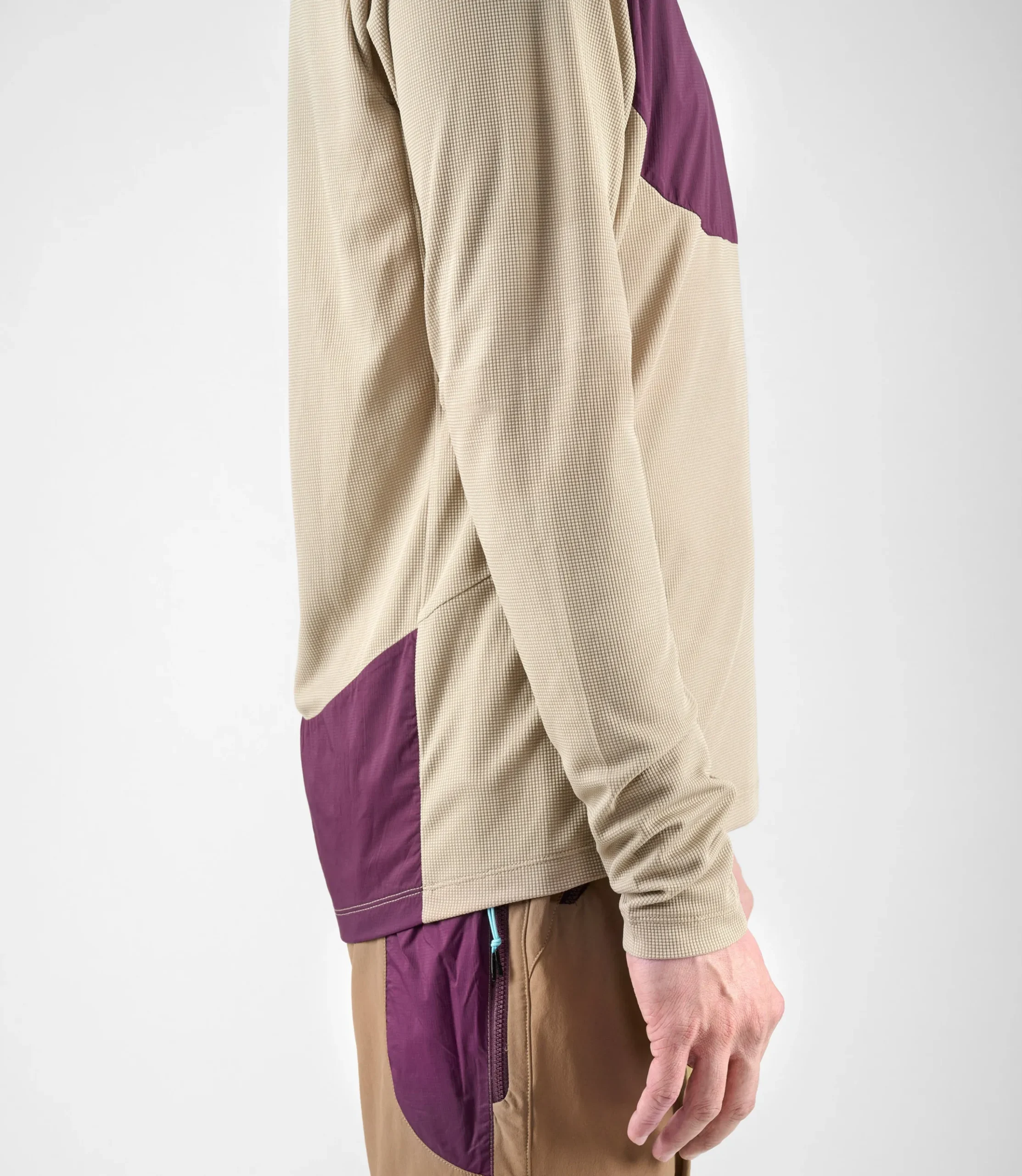 Trail Power Dry® Longsleeve Tee Beige