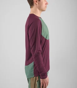 Trail Power Dry® Longsleeve Tee Purple