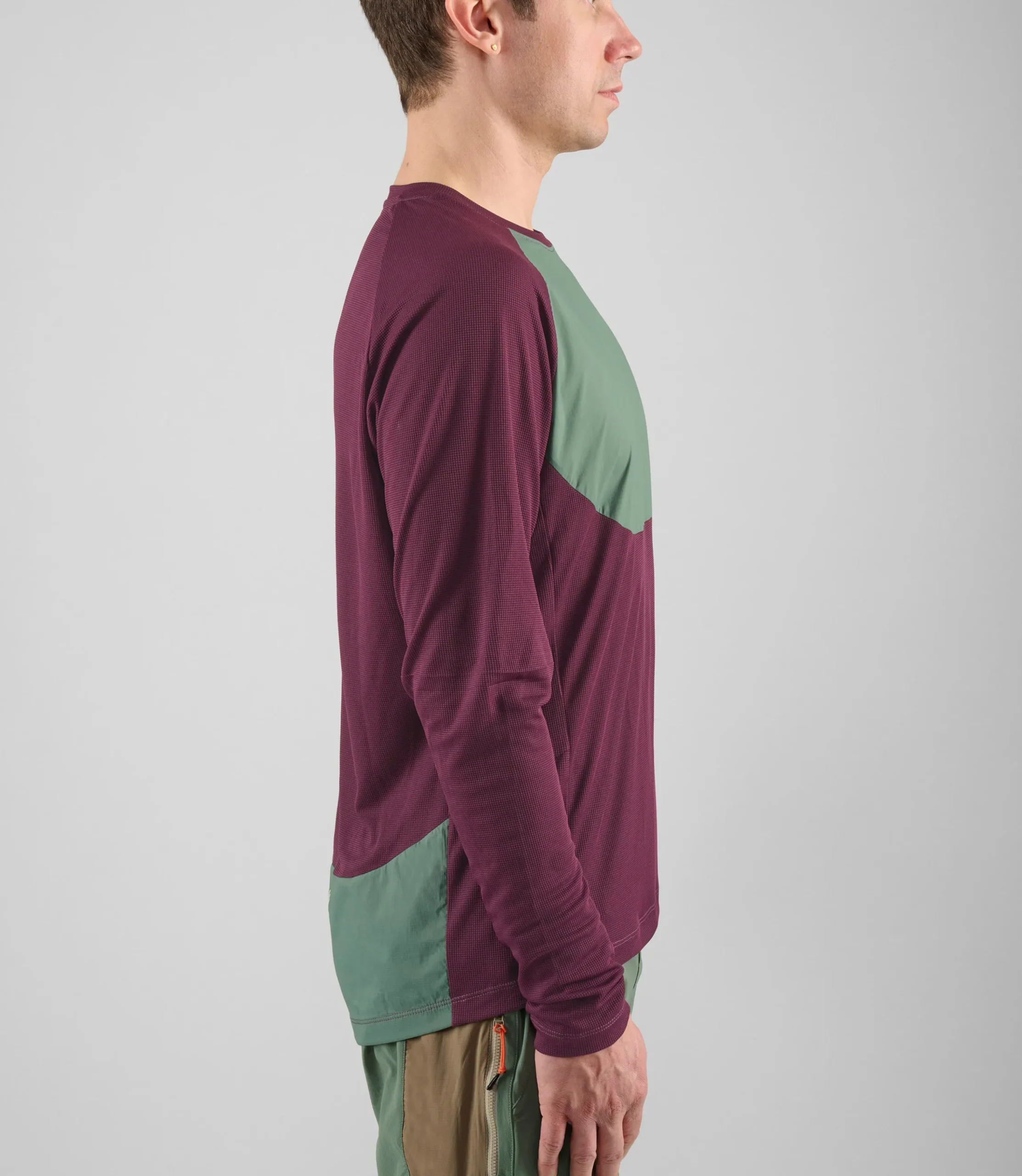 Trail Power Dry® Longsleeve Tee Purple