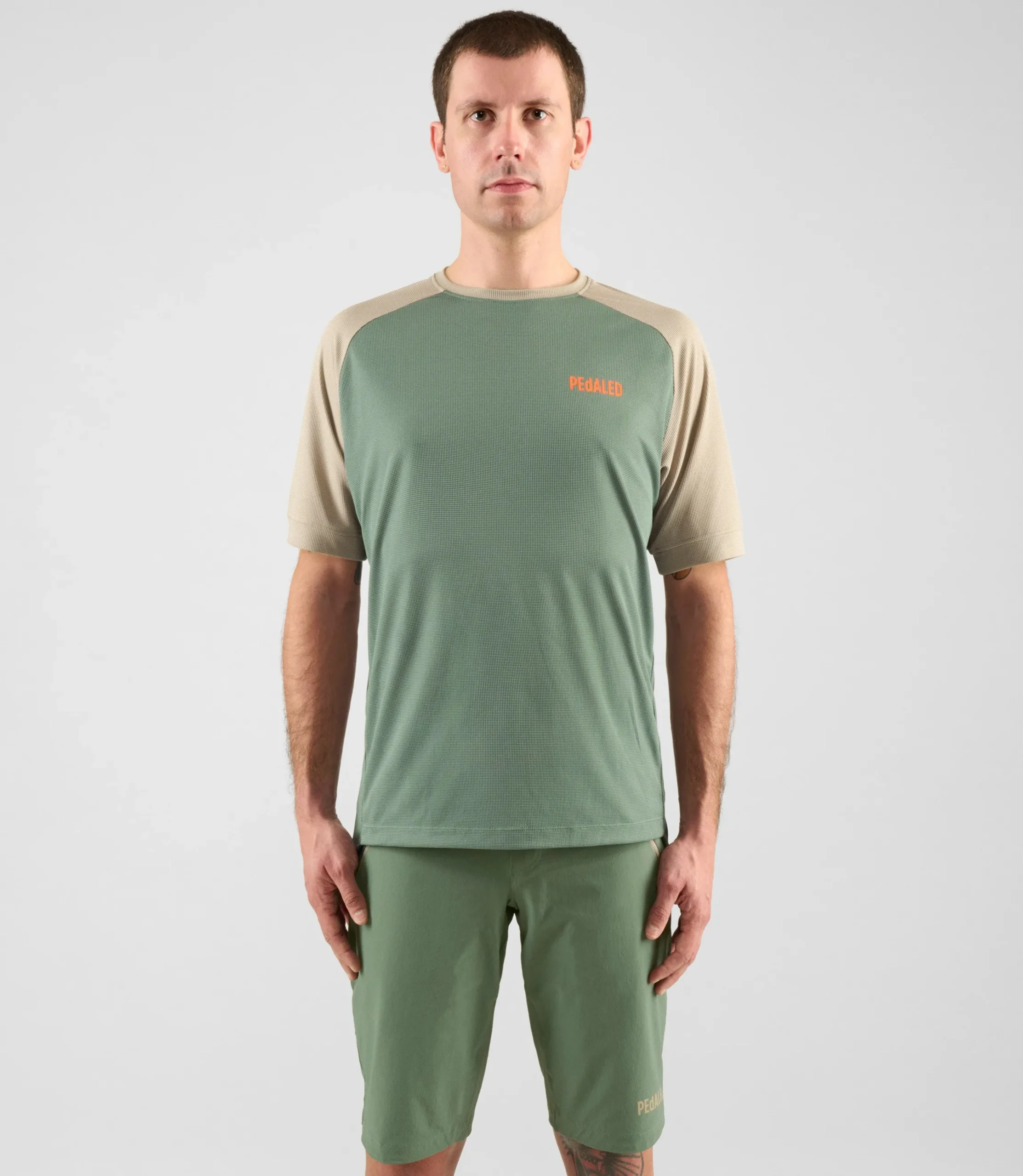 Trail Power Dry® Tee Olive Green