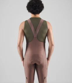 Training Bib Shorts Raisin Purple