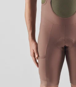Training Bib Shorts Raisin Purple