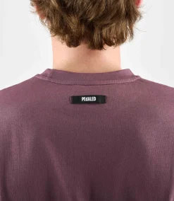 T-shirt Burgundy
