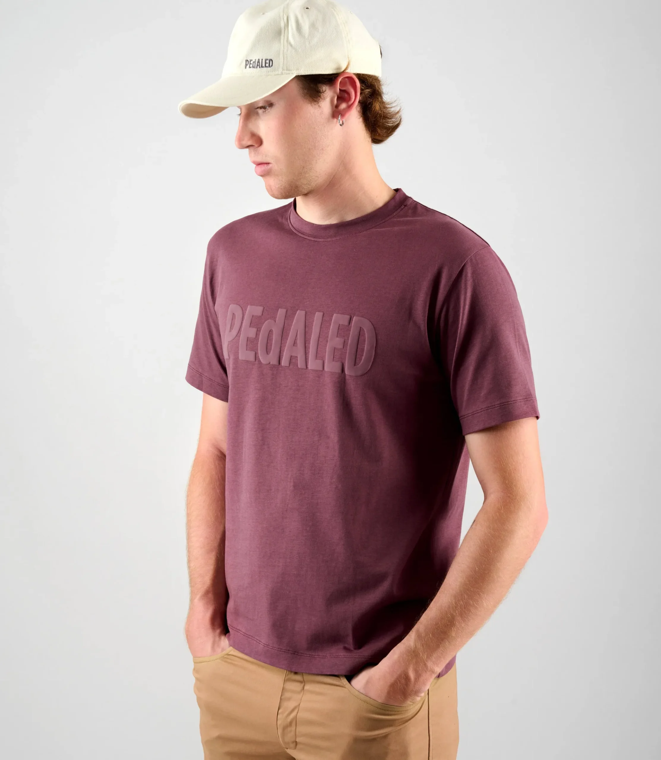 T-shirt Burgundy