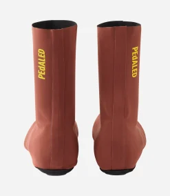 Waterproof Overshoes Dark Red