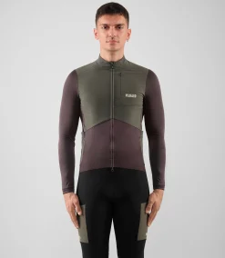 Windblock Merino Jersey Raisin Purple