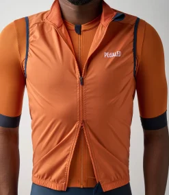Windproof Vest Bombay Brown