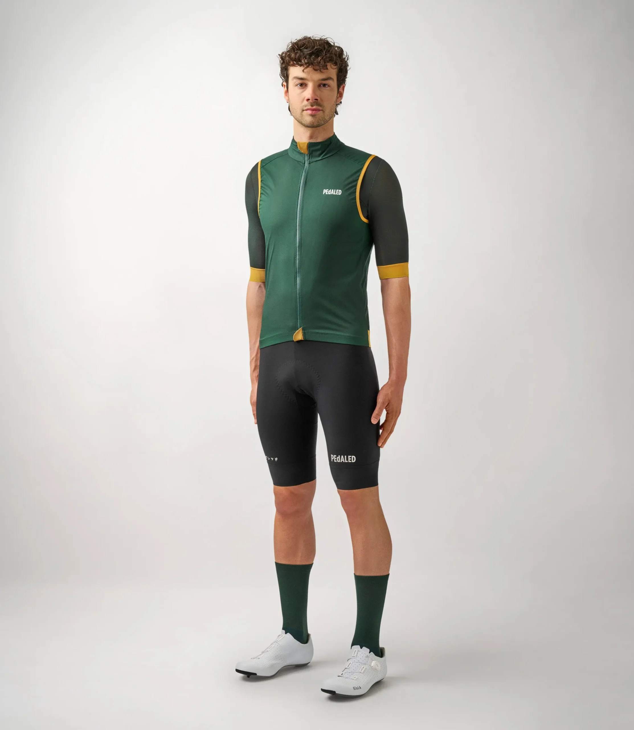 Windproof Vest Dark Green