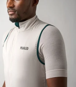 Windproof Vest Off White
