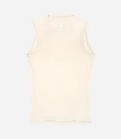 Women's Base Layer Sleeveless Off-white