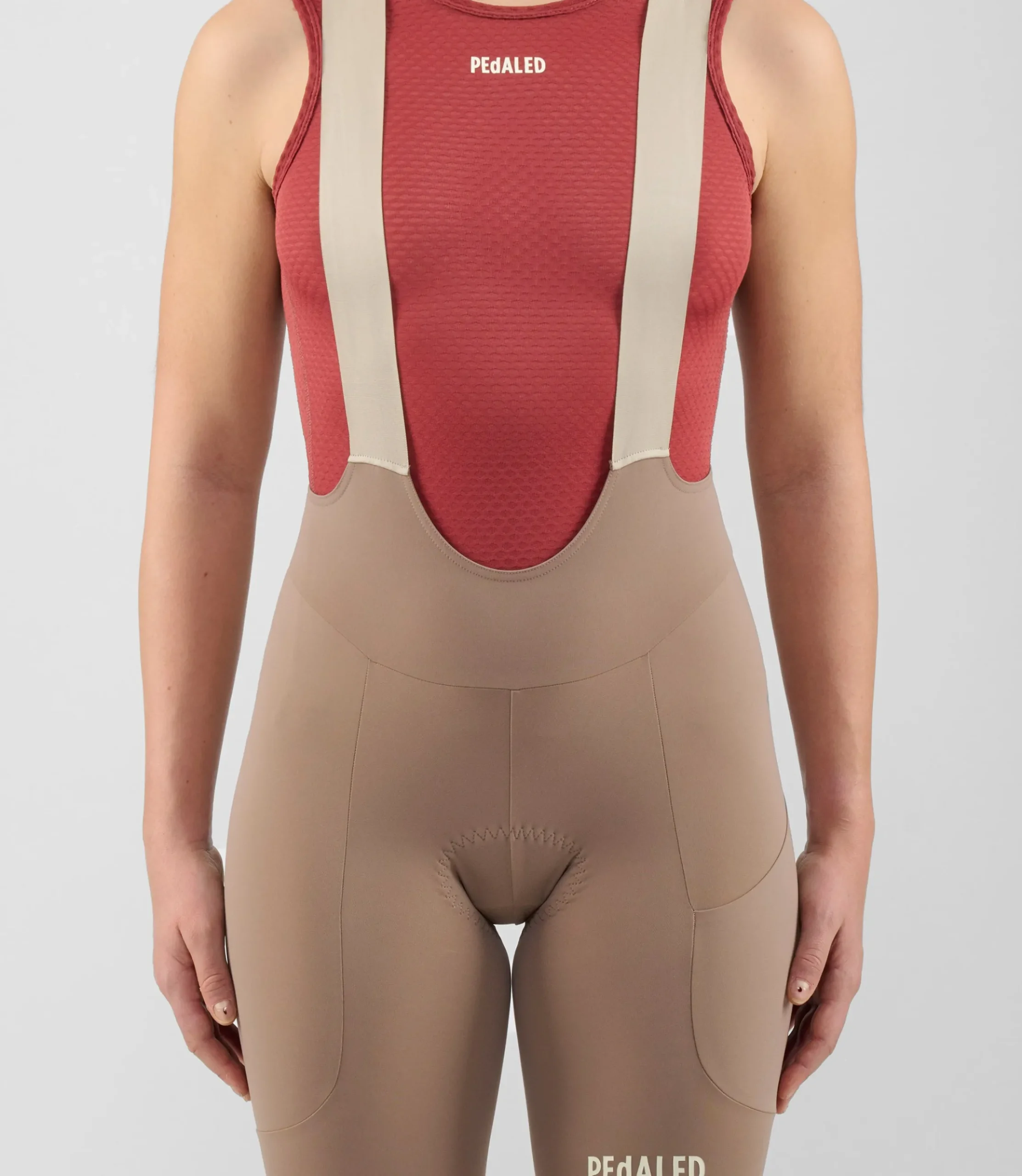 Women's Base Layer Sleeveless Dark Red