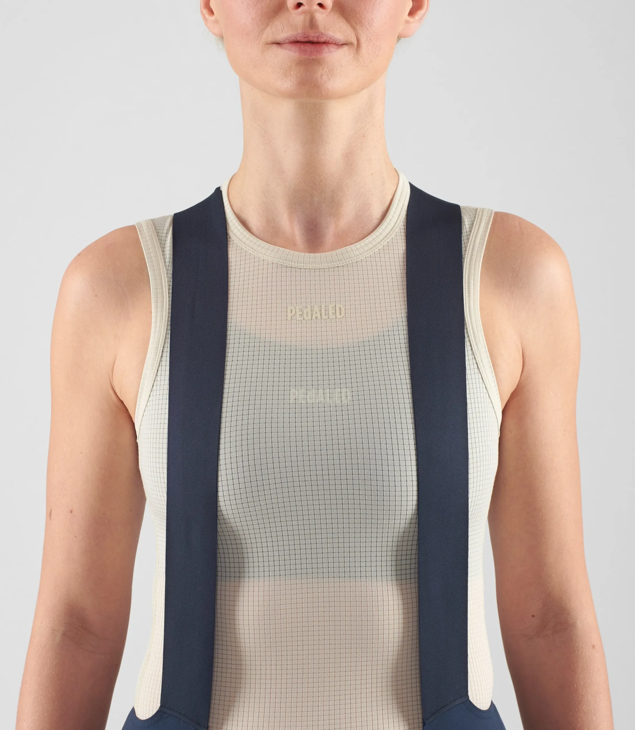 Women's Base Layer Sleeveless Off-white