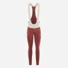 Women's Cargo Bib Tights Dark Red
