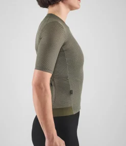 Women's Delta Jersey Military Green