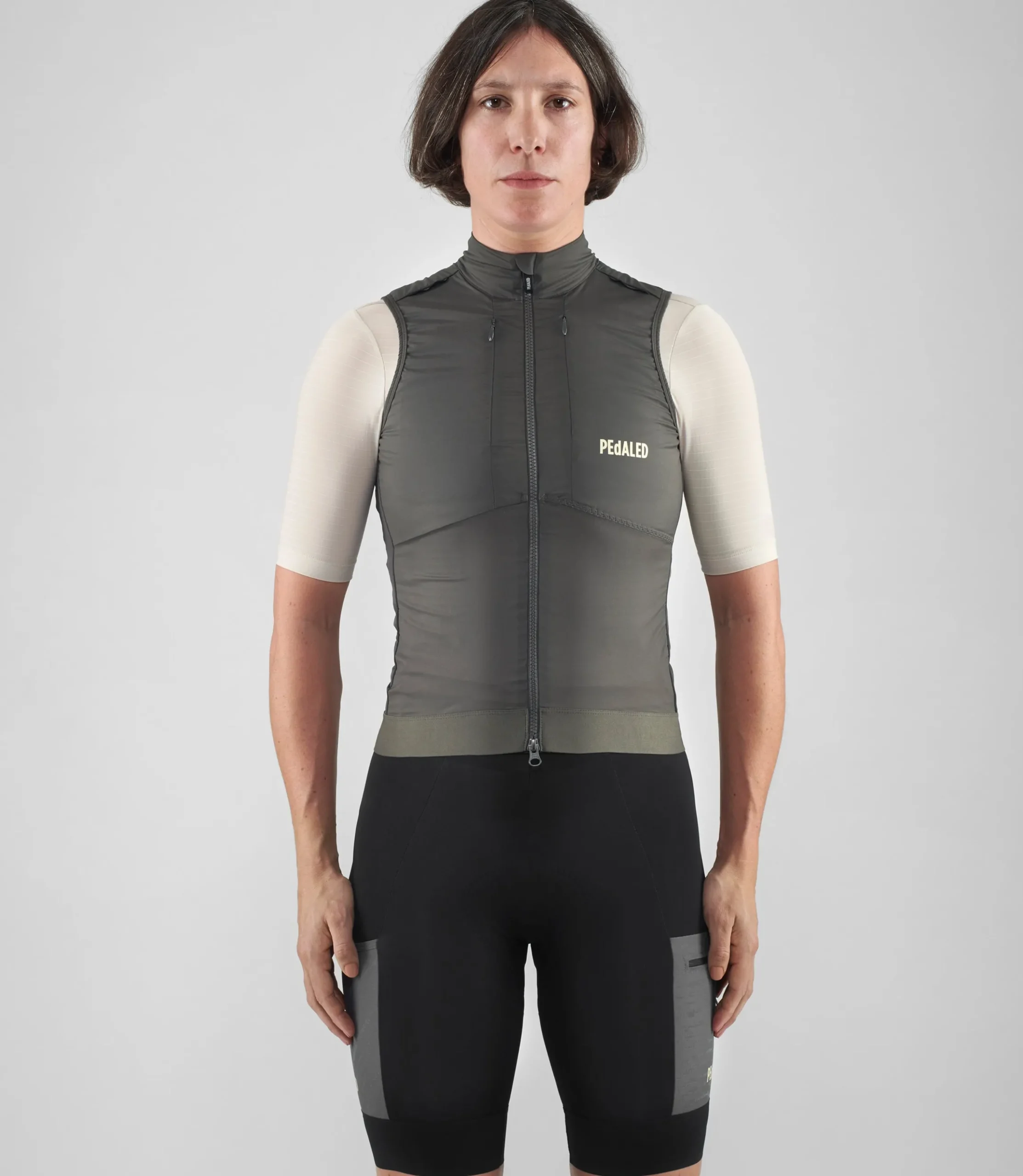 Women's Insulated Vest Dark Grey