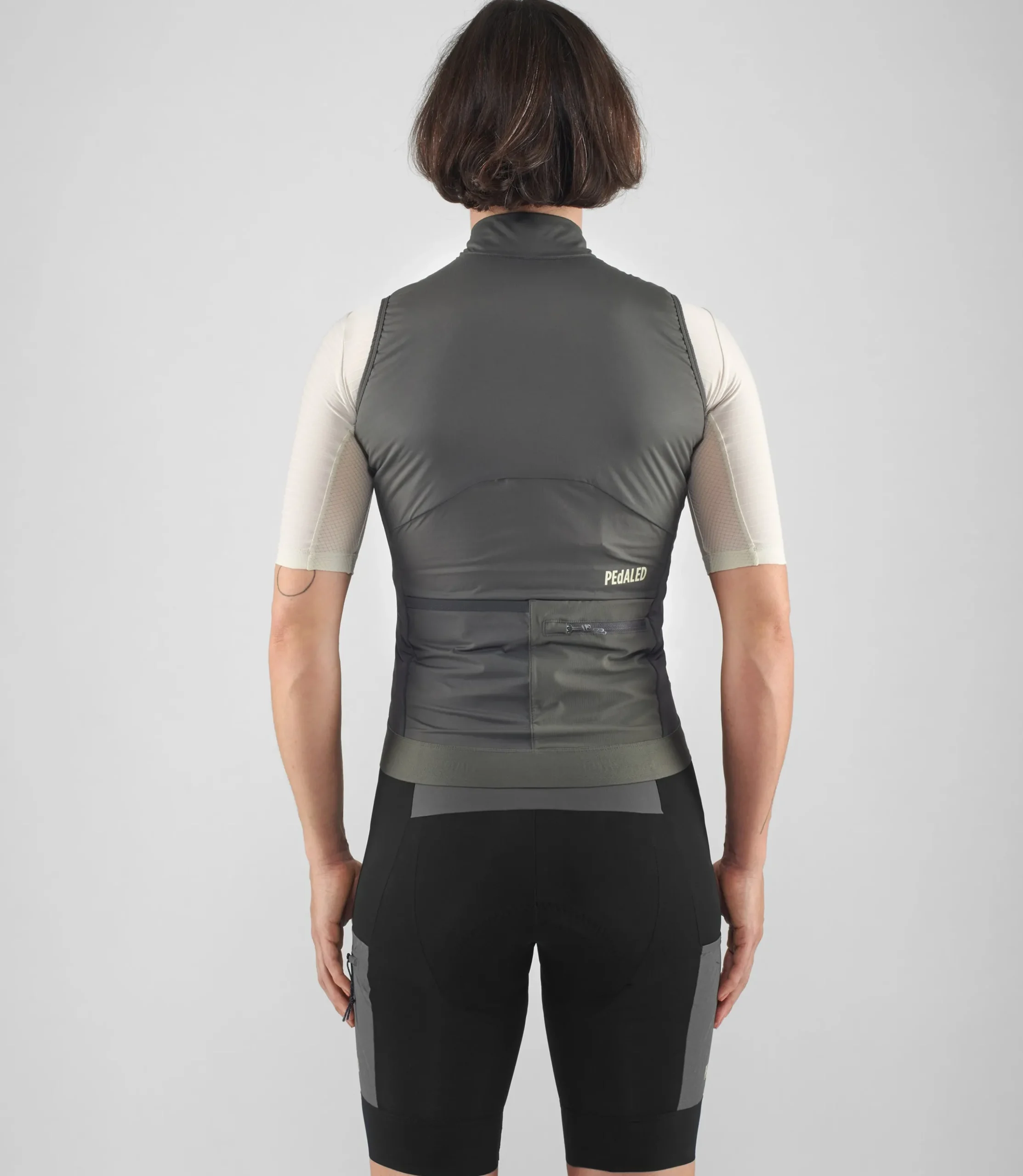 Women's Insulated Vest Dark Grey