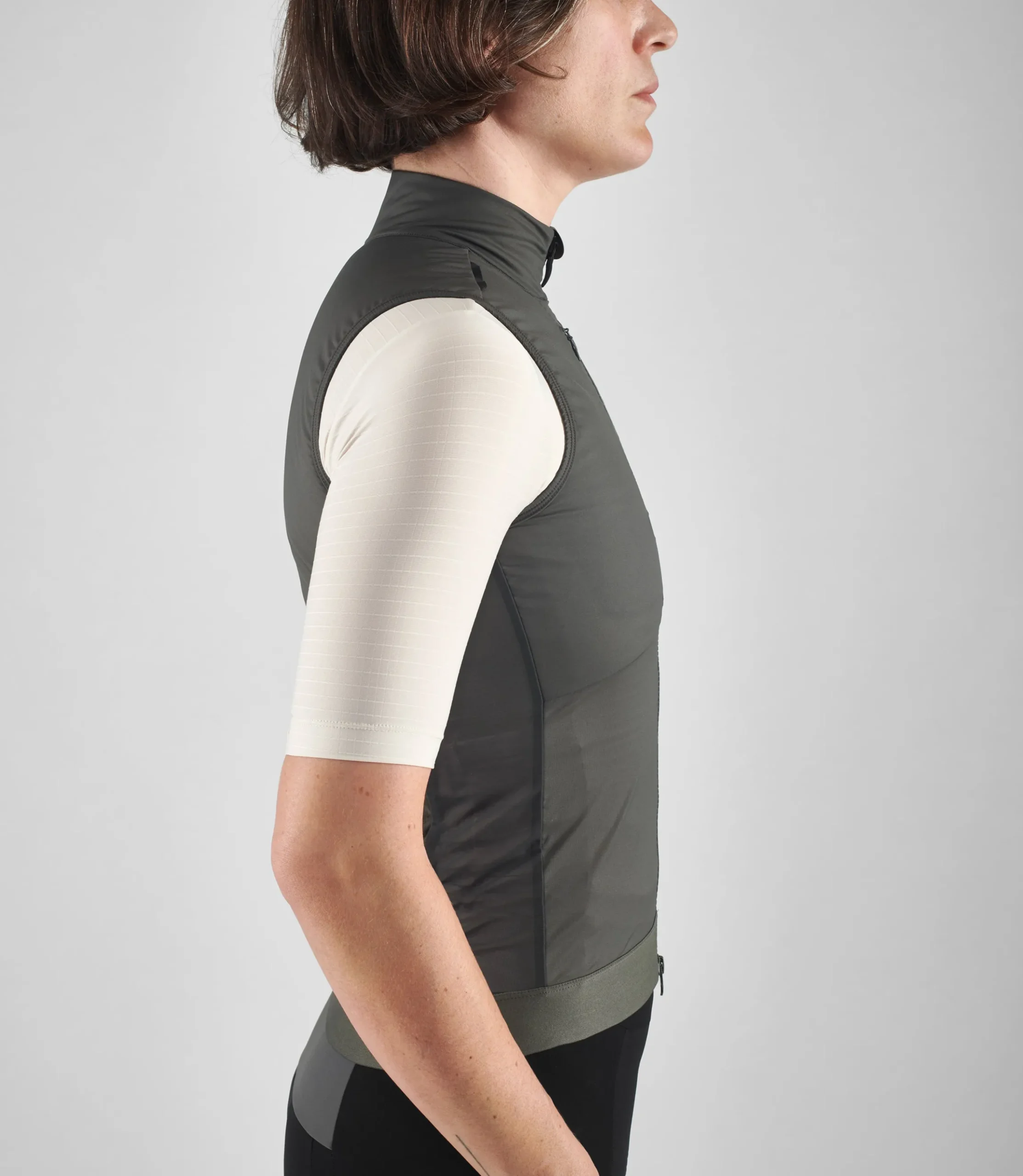 Women's Insulated Vest Dark Grey