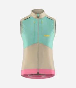 Women's Insulated Vest Light Green