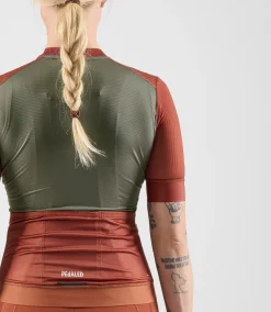Women's Jersey Brick Red