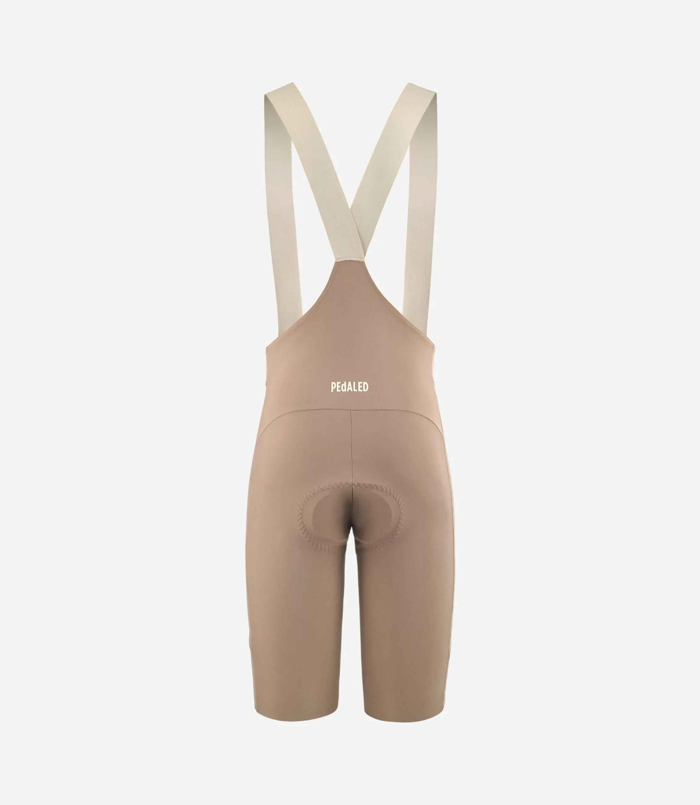 Women's Lightweight Bib Shorts Brown