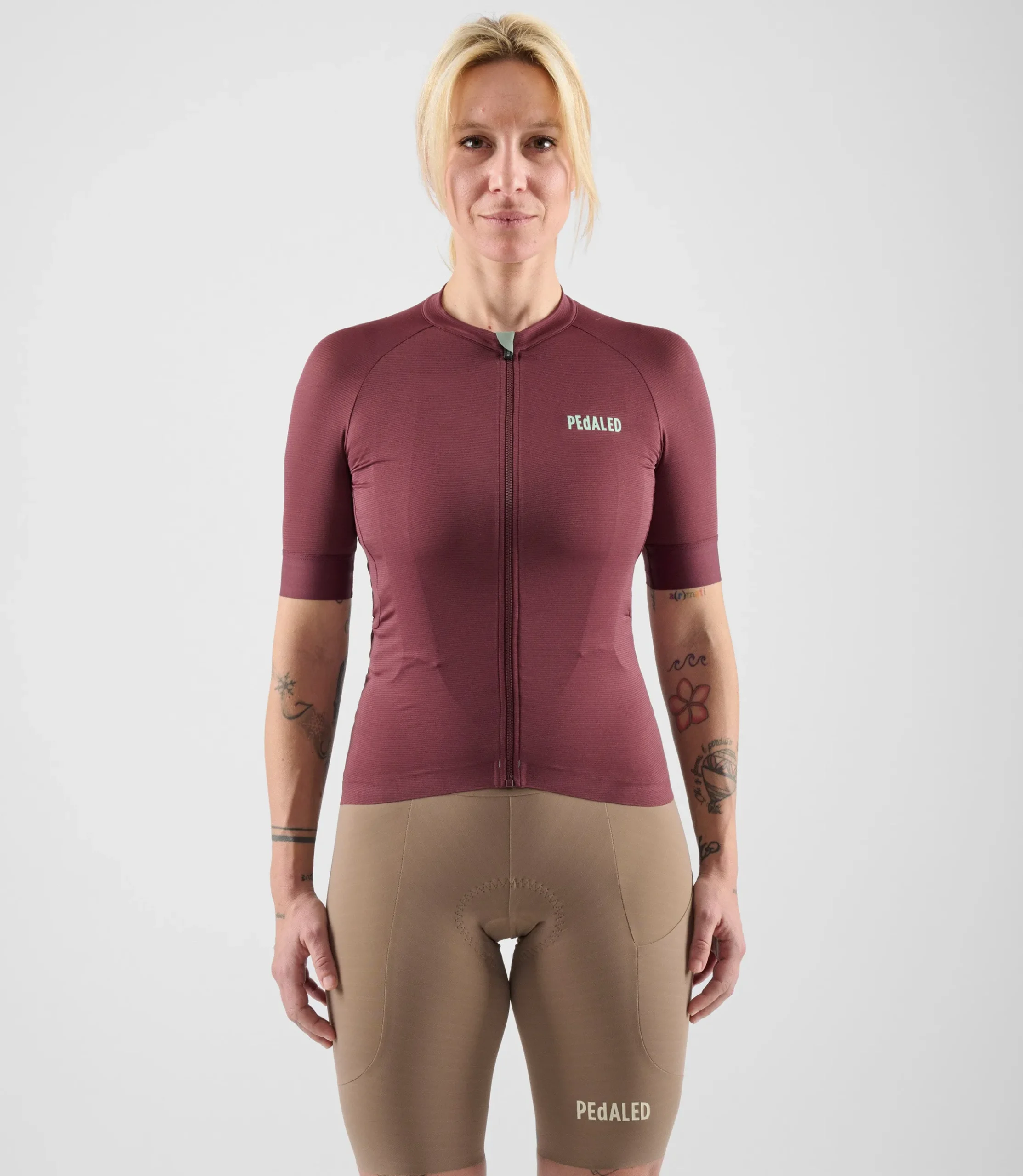 Women's Lightweight Jersey Burgundy