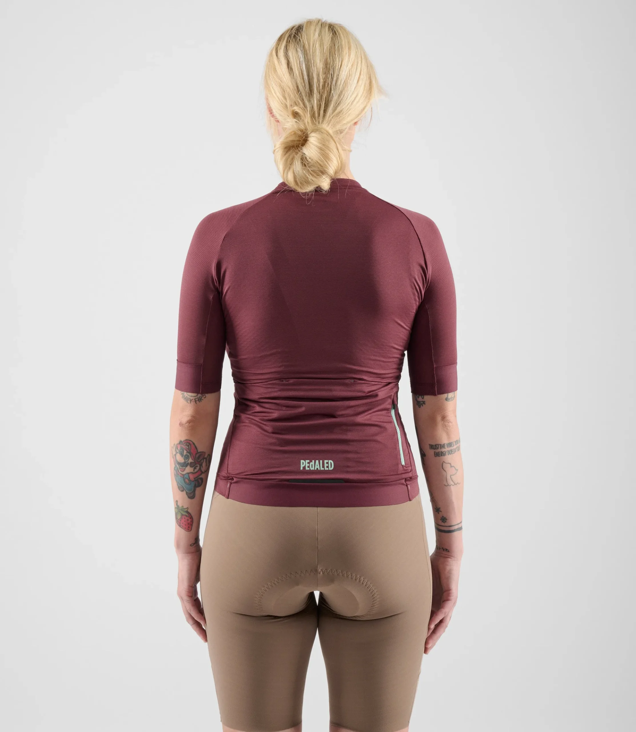 Women's Lightweight Jersey Burgundy