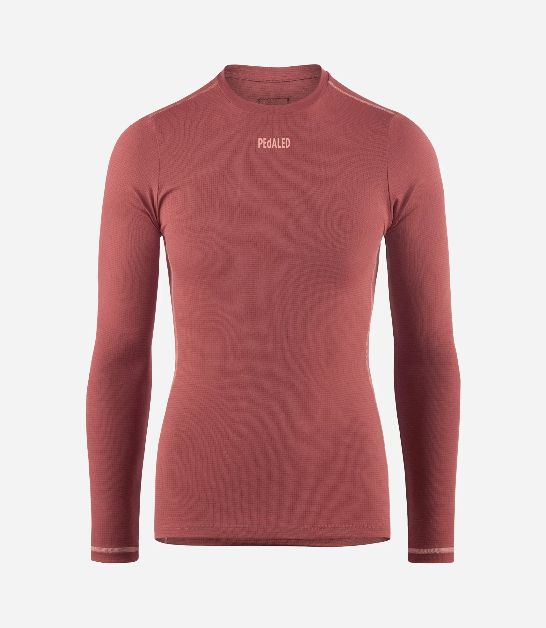 Women's Long Sleeve Base Layer Dark Red