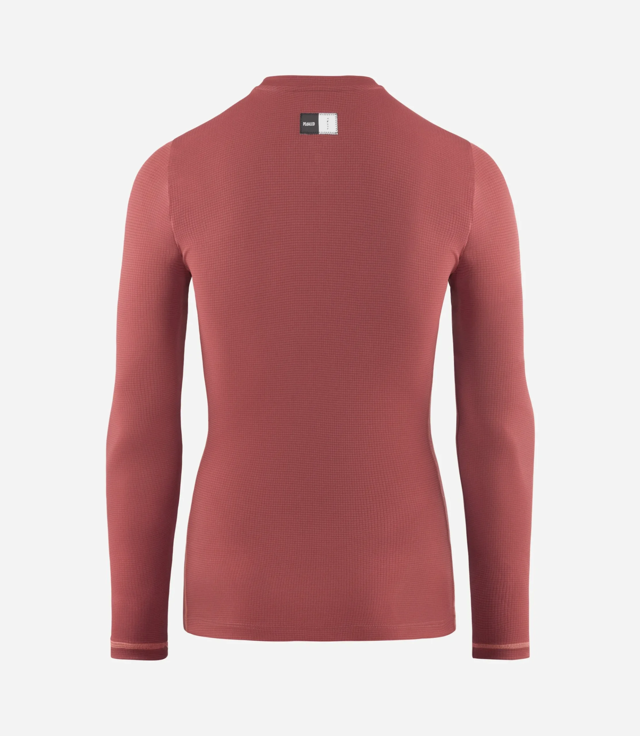 Women's Long Sleeve Base Layer Dark Red