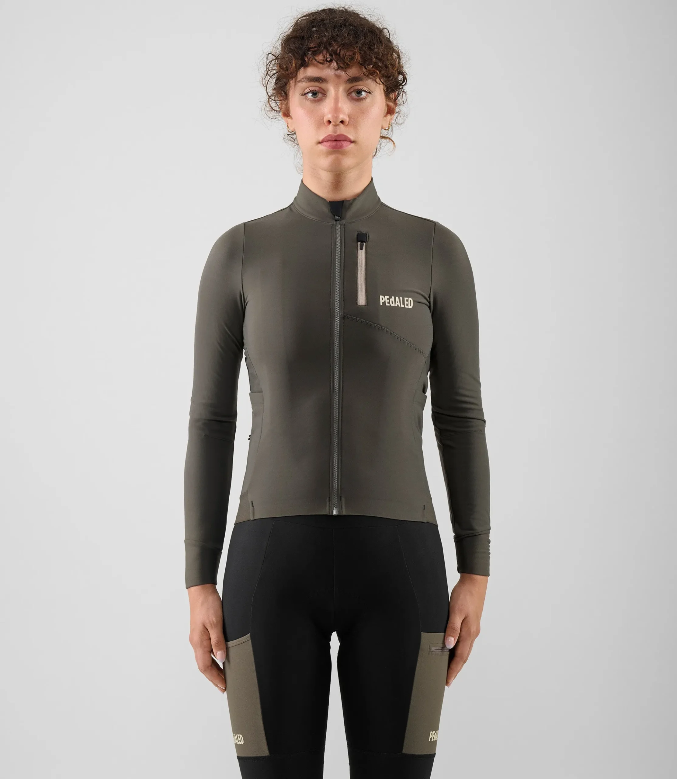 Women's Long Sleeve Jersey Grey Ink