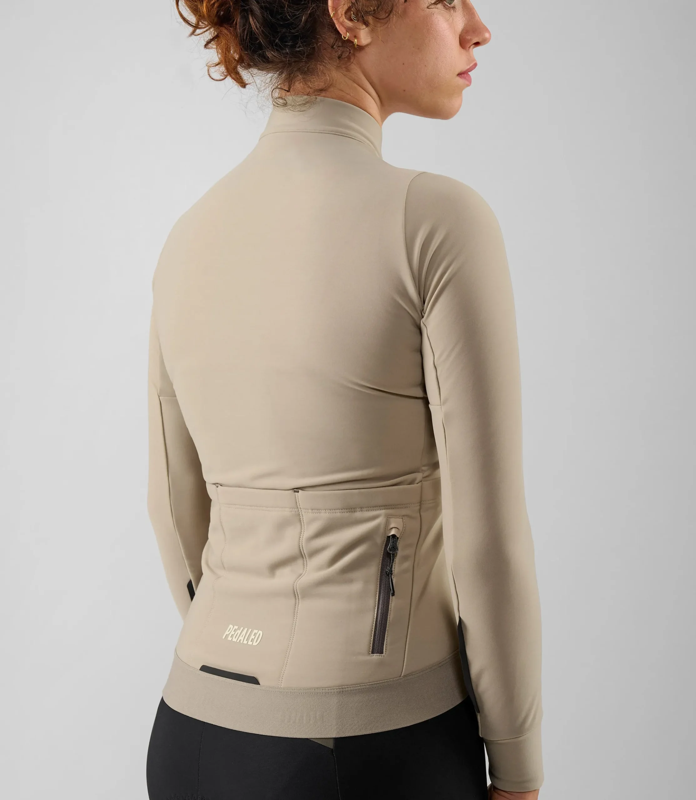 Women's Long Sleeve Jersey Beige
