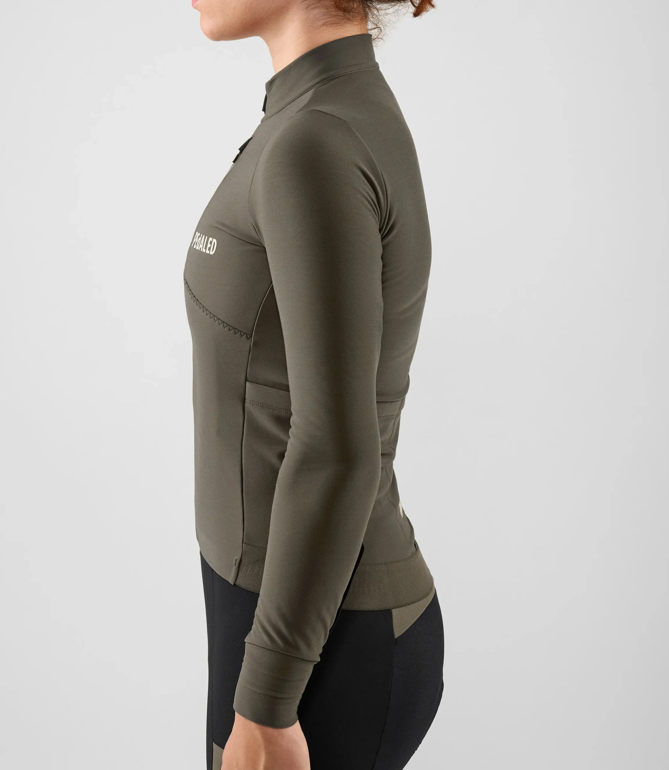 Women's Long Sleeve Jersey Grey Ink