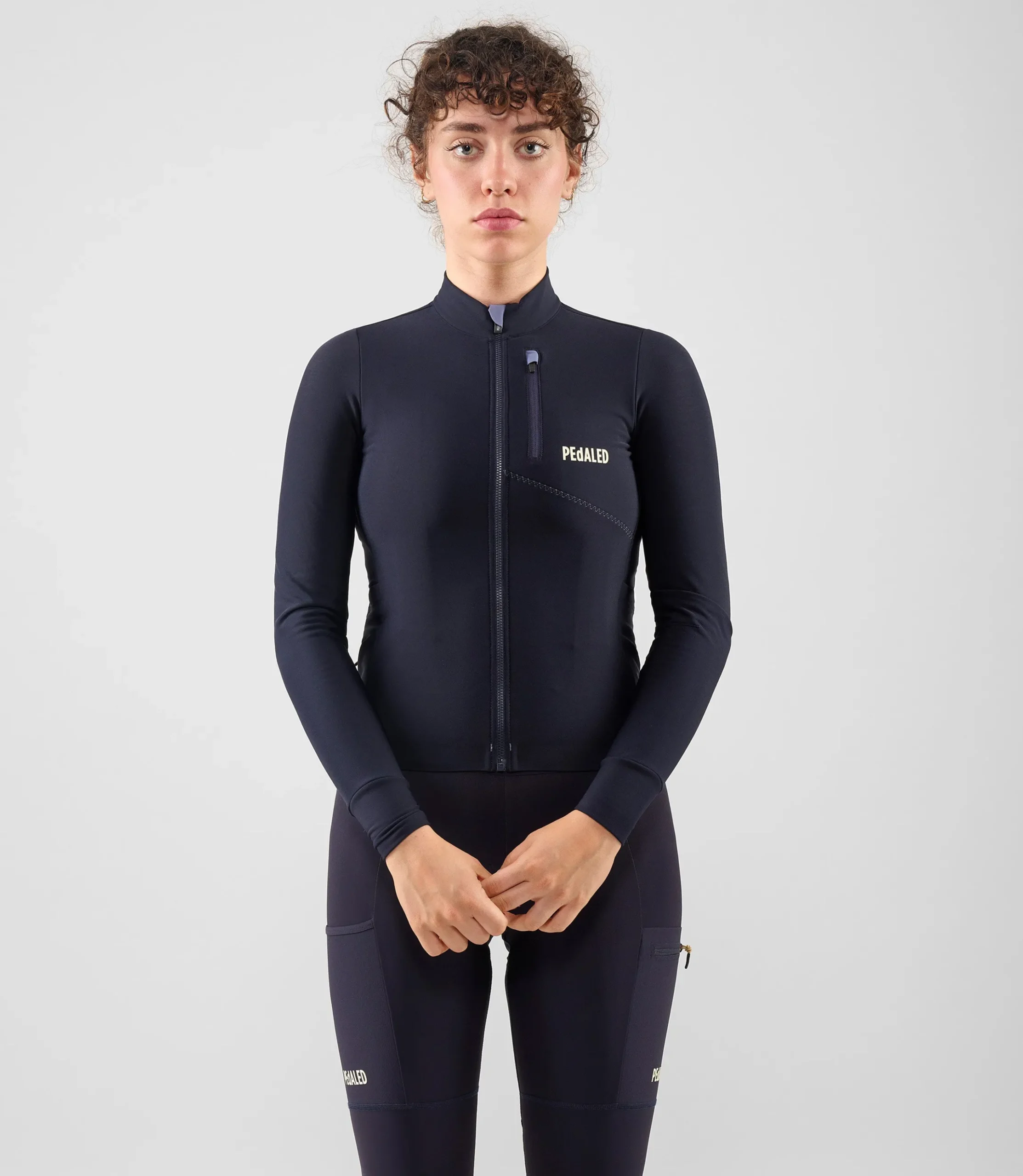 Women's Long Sleeve Jersey Dark Navy