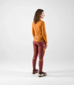 Women's Longsleeve Jersey Brown