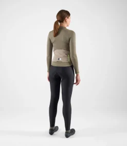 Women's Longsleeve Merino Jersey Grey