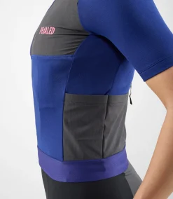 Women's Merino Jersey Blue