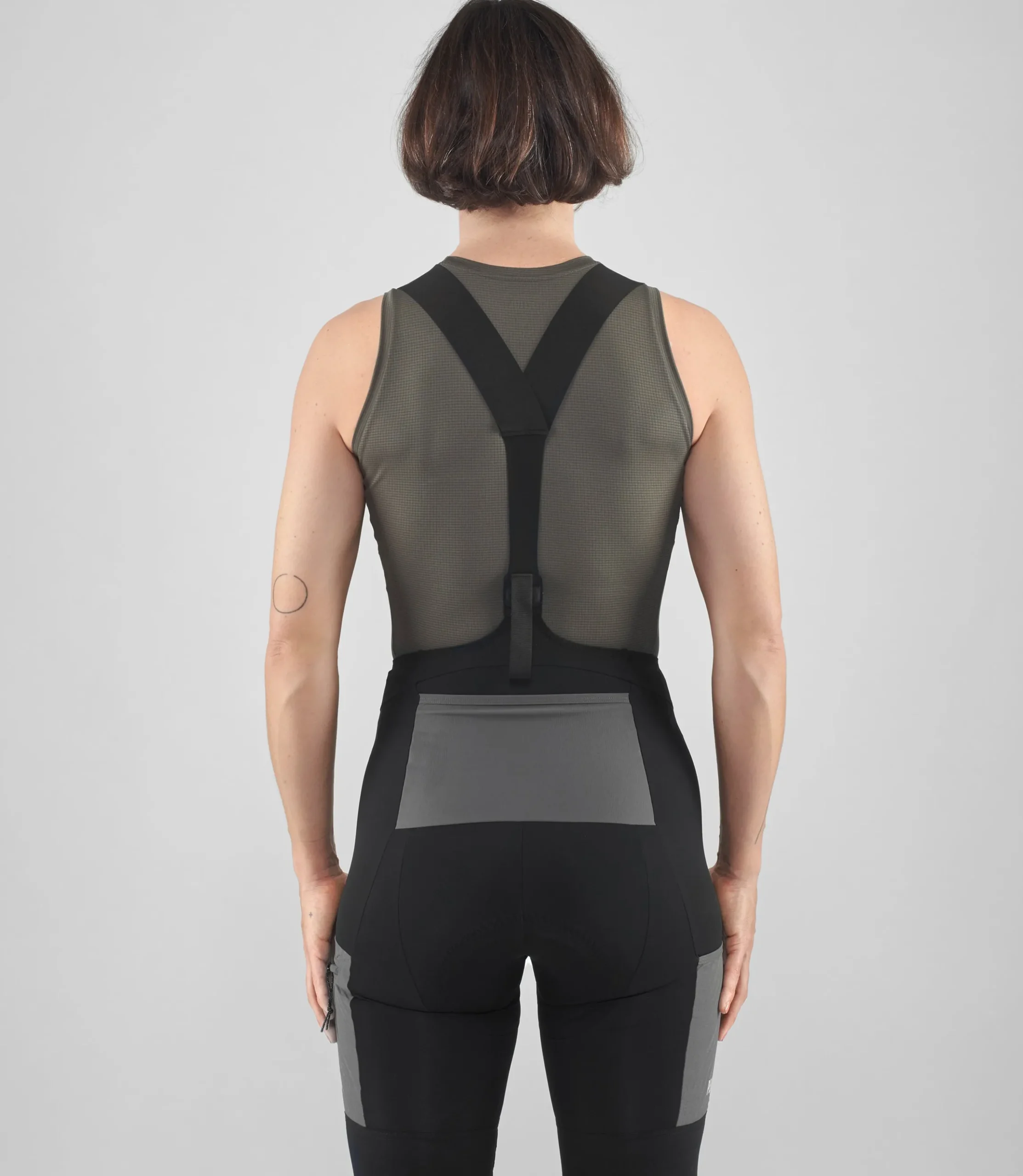 Women's Power Dry® Base Layer Sleeveless Dark Grey
