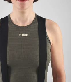 Women's Power Dry® Base Layer Sleeveless Dark Grey