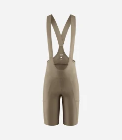 Women's Training Bib Shorts Military Green