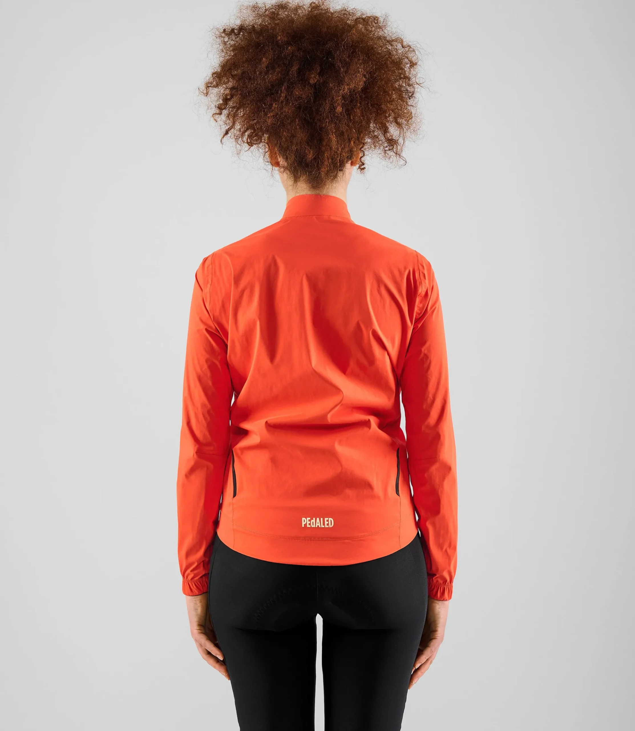 Women's Waterproof Jacket Orange