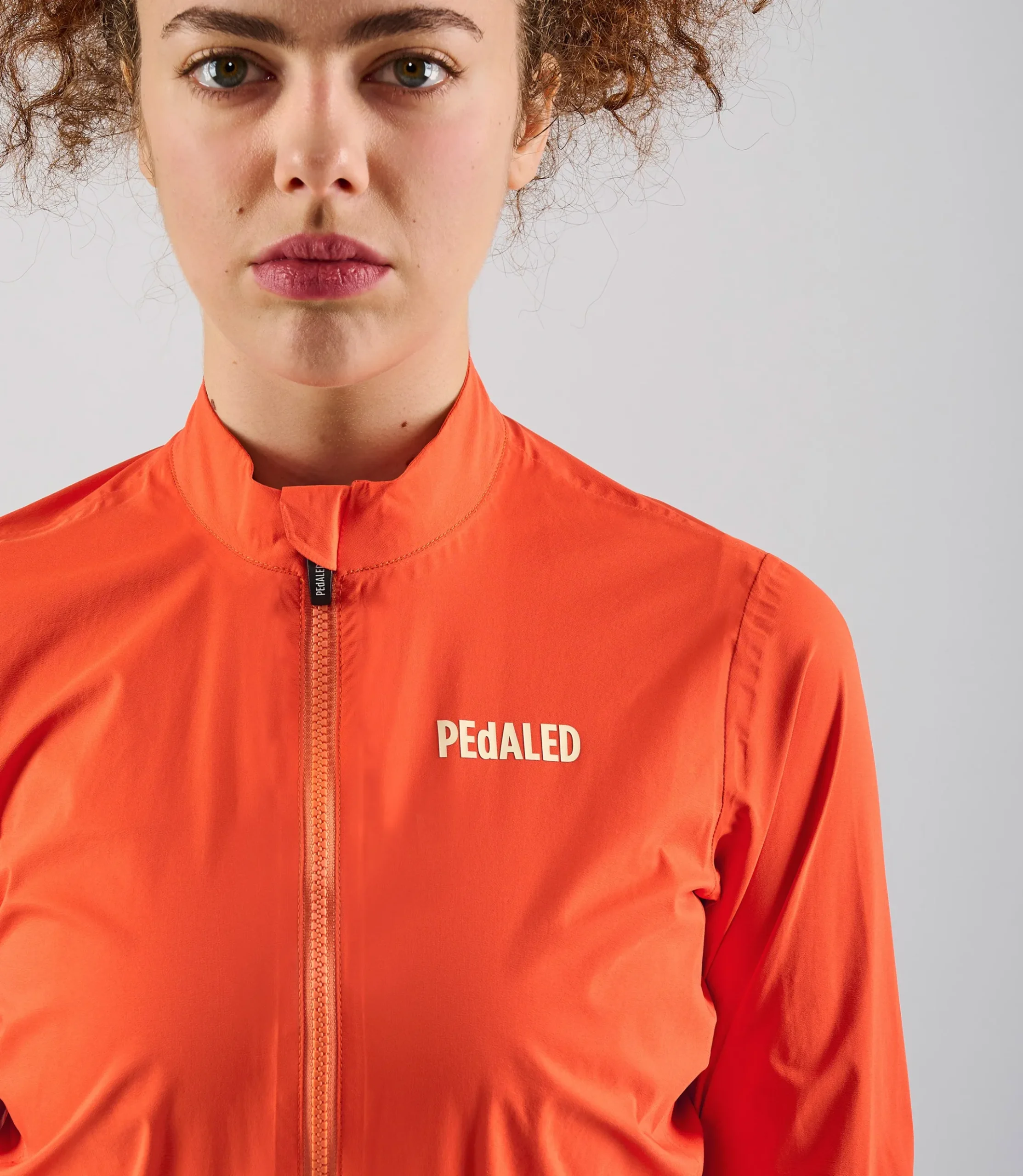 Women's Waterproof Jacket Orange