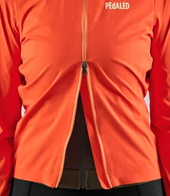 Women's Waterproof Jacket Orange