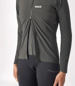 Women's Waterproof Jacket Grey Ink